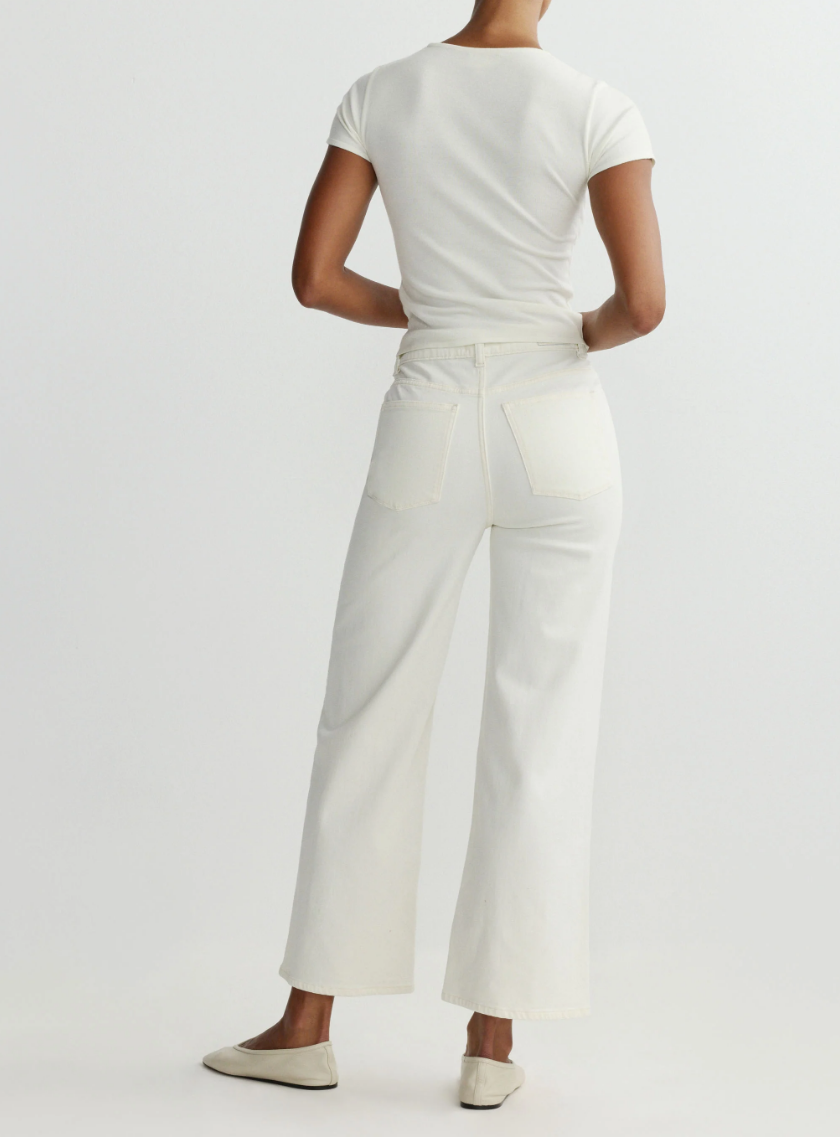 HEPBURN WIDE LEG: ANKLE HIGH RISE