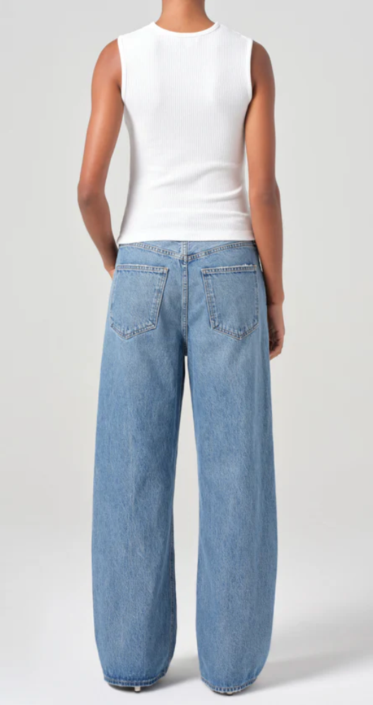 LOW CURVE JEAN 28 SEAM IN FAIRWAY