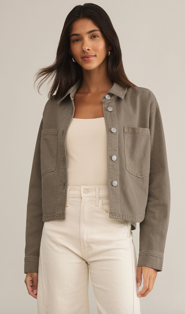ALL DAY CROPPED DENIM JACKET