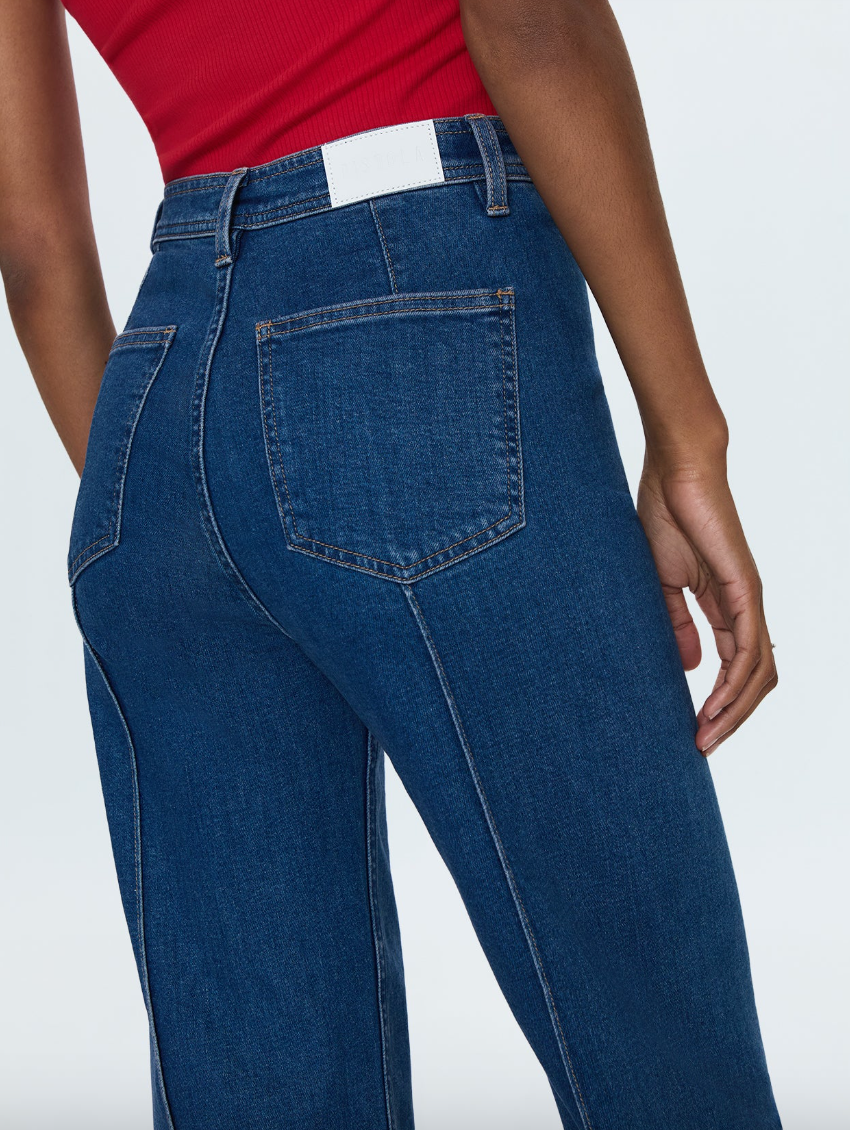 PENNY ANKLE PINTUCK HIGH RISE WIDE LEG