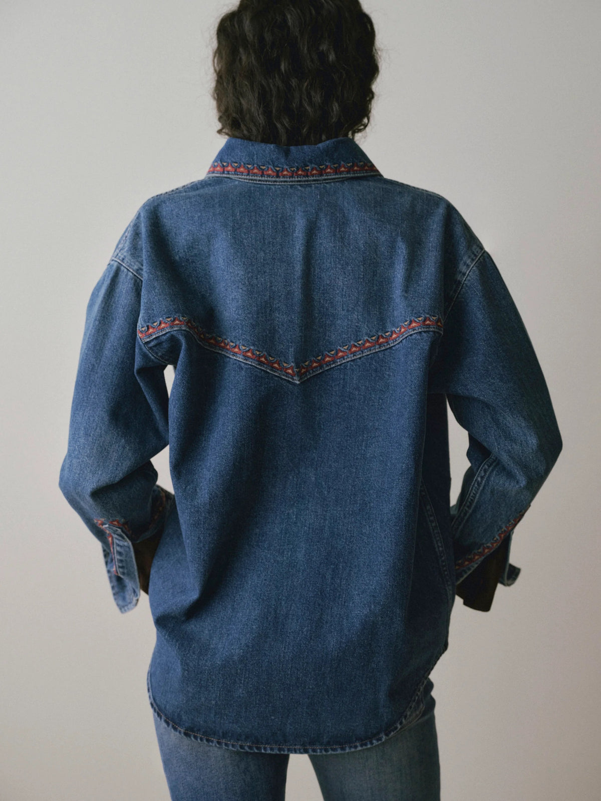 ADDISON OVERSHIRT: ETERNAL EMBROIDERY