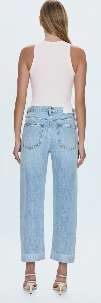 KACEY MID RISE CUFFED BOYFRIEND