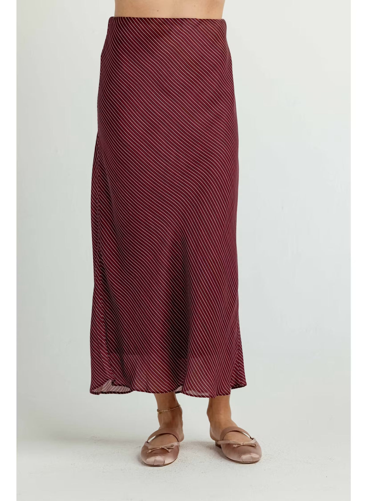 BROWNSTONE STRIPE LILLIE SKIRT