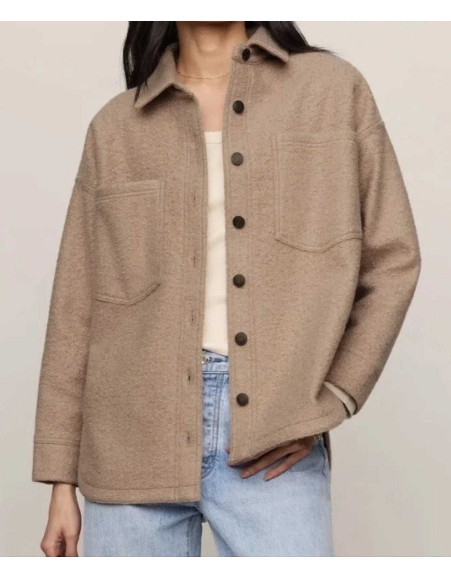 ALL DAY POODLE KNIT JACKET