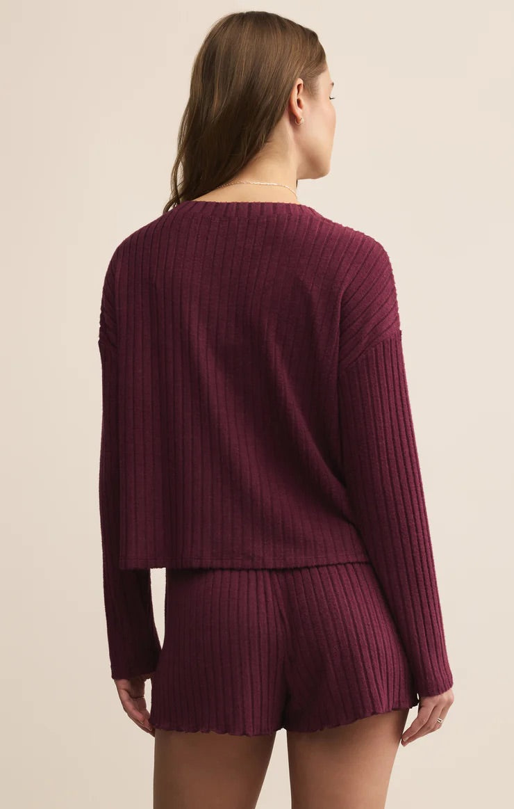 MARA RIB CARDIGAN