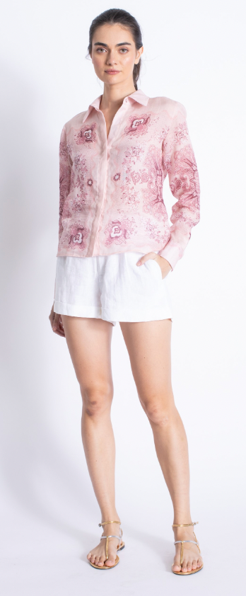 ANTOINETTE PRINT BLOUSE
