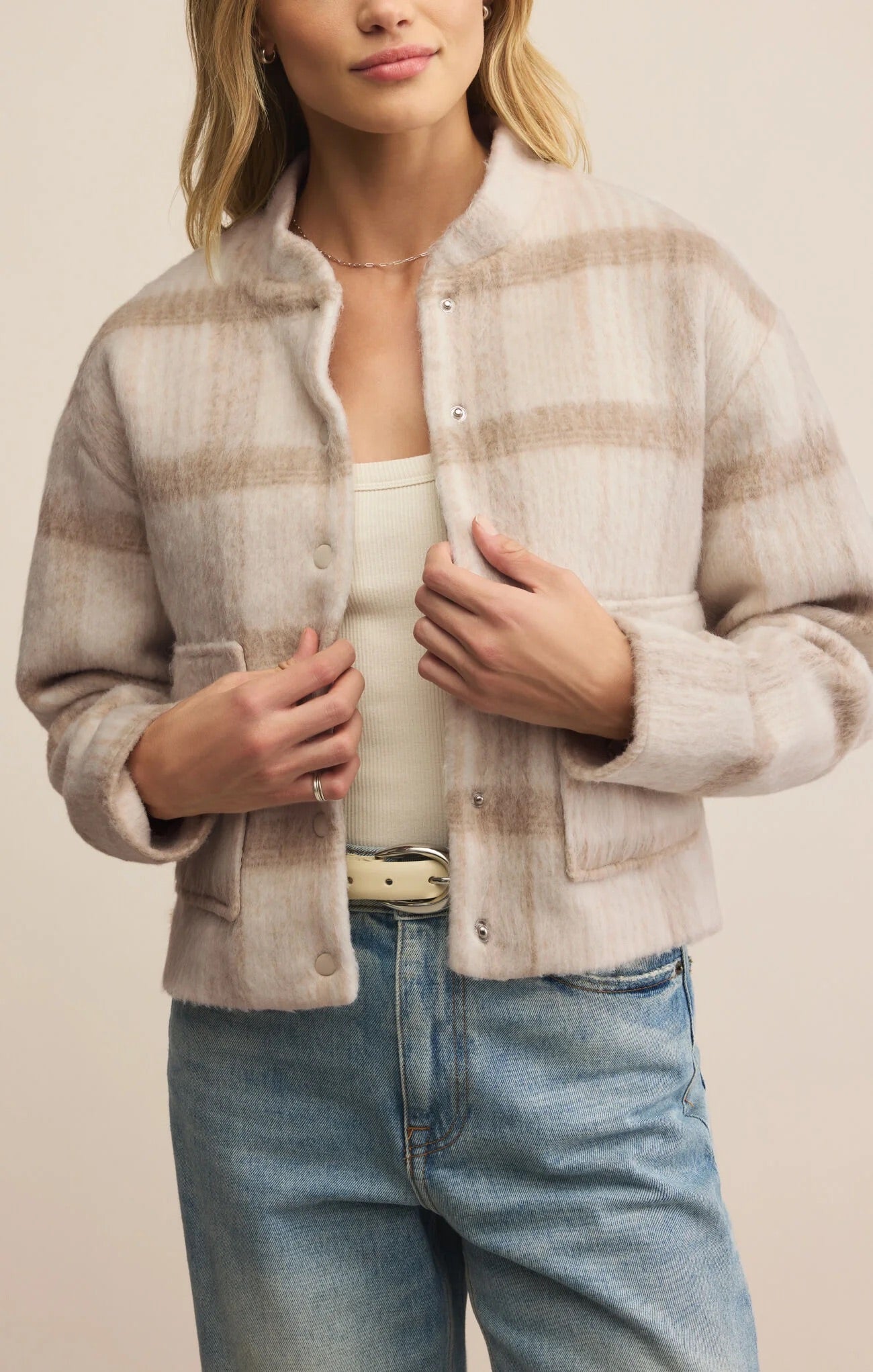 CAMBRIDGE PLAID JACKET
