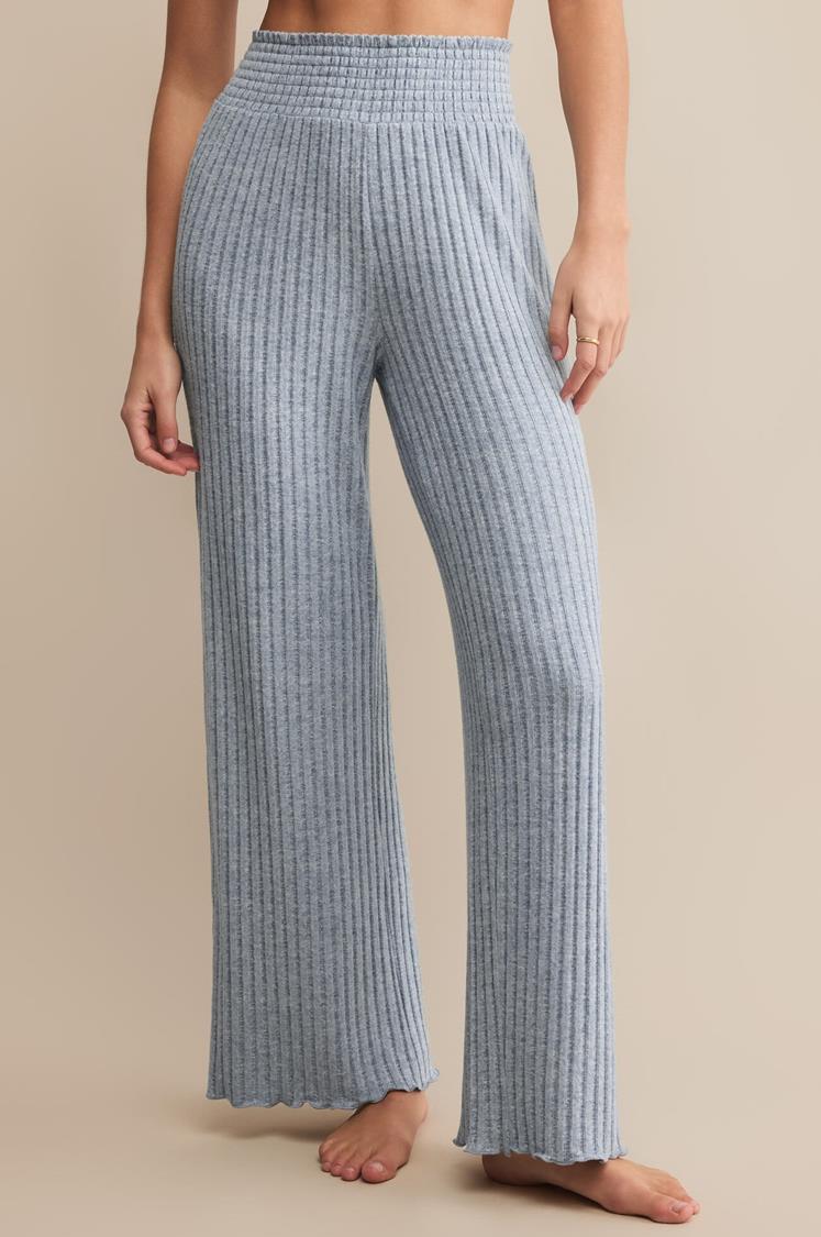 DAWN SMOCKED RIB PANT