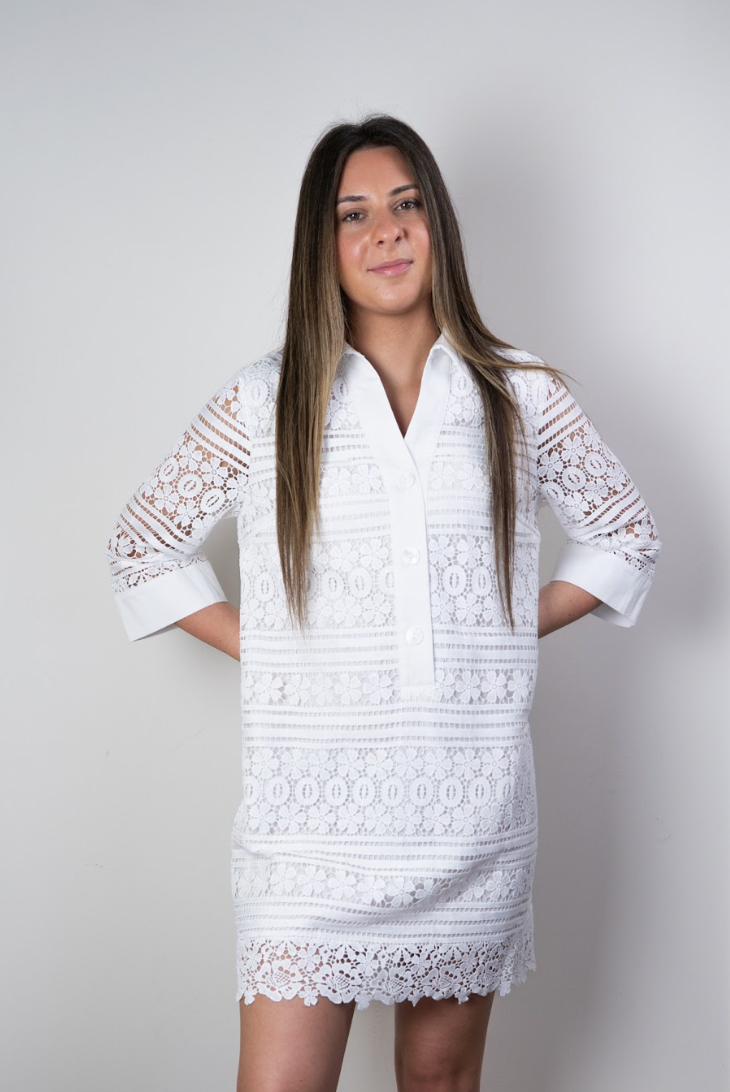 LACE SHIFT DRESS