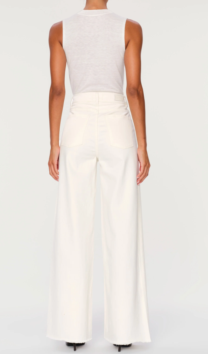 HEPBURN WIDE LEG WHITE