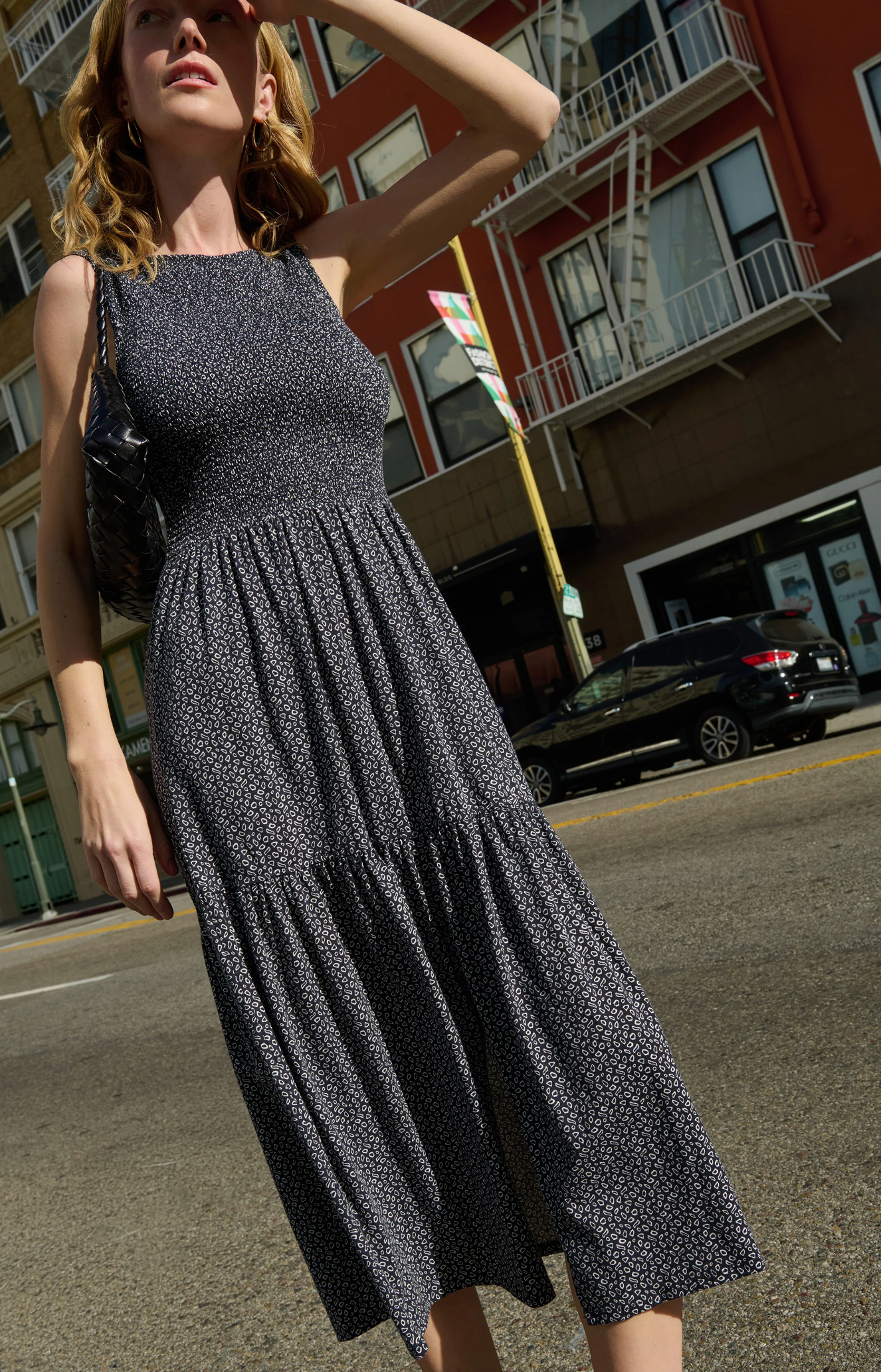 CLEMENTINE MIDI DRESS