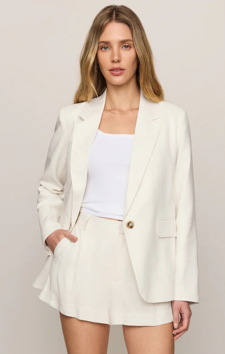 EVAN LINEN BLAZER