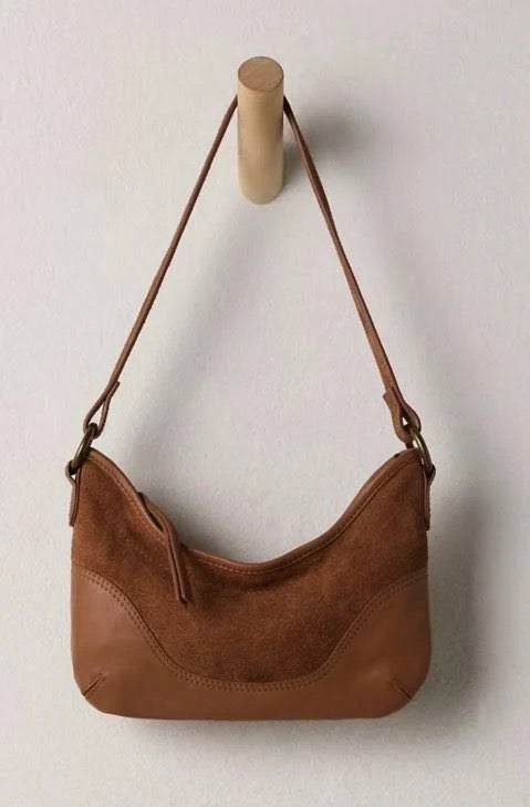 SINDY LEATHER SHOULDER BAG