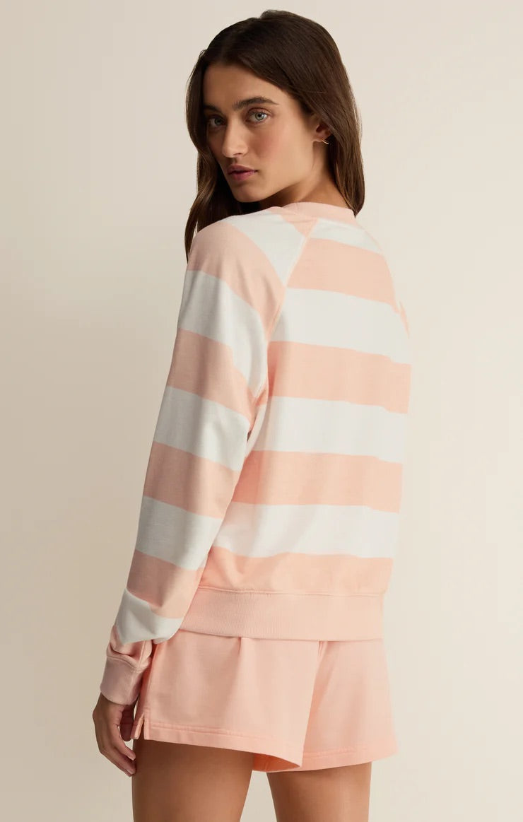 SALDANA STRIPE SWEATSHIRT