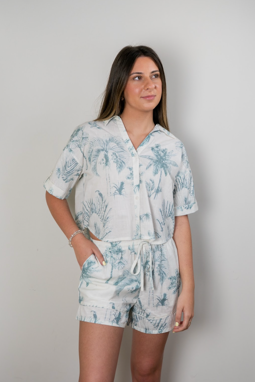 CALI CROPPED SHIRT