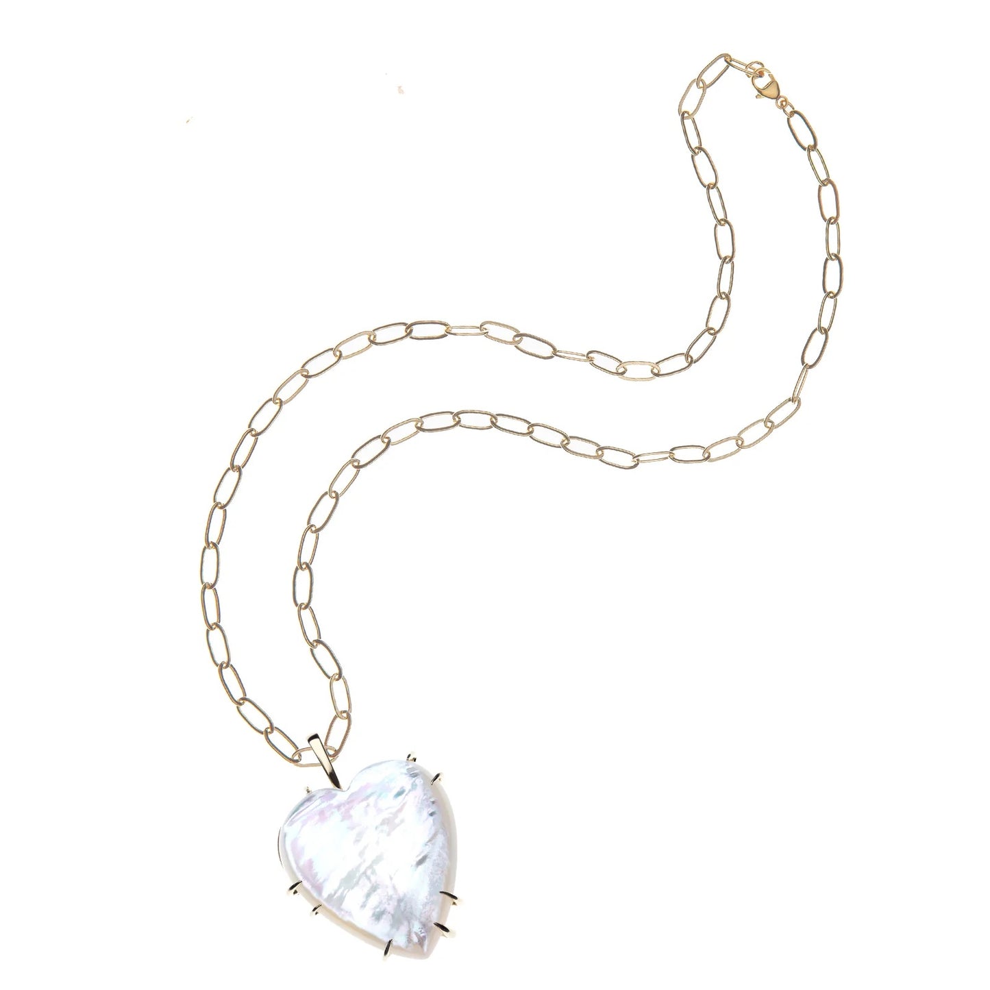 JW LOVE CARRY YOUR HEART PENDANT 16"- 18" DRAWN LINK