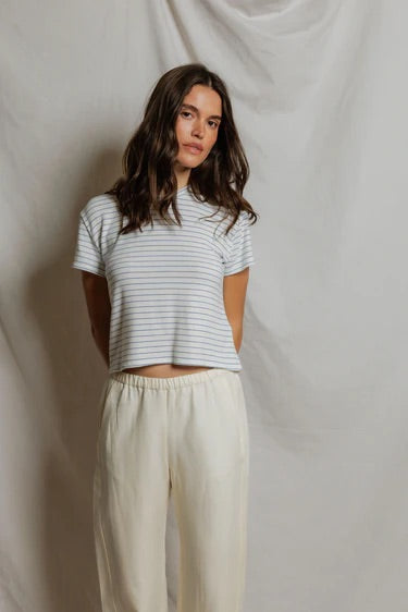ERIN BRUSHED BABY TEE