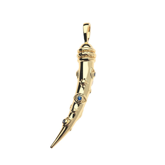 PROTECT ANCIENT EYE TUSK PENDANT