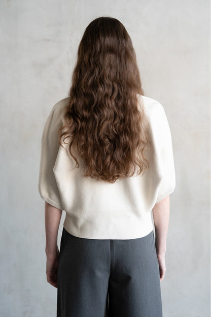 2 BUTTON SHORT SLEEVE CARDIGAN