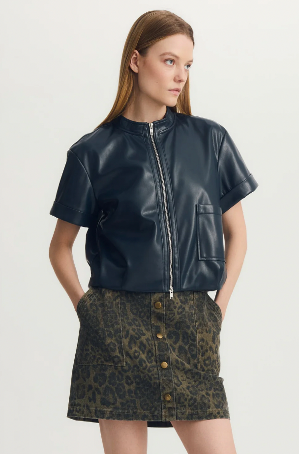 JACKIE ZIP-UP TOP