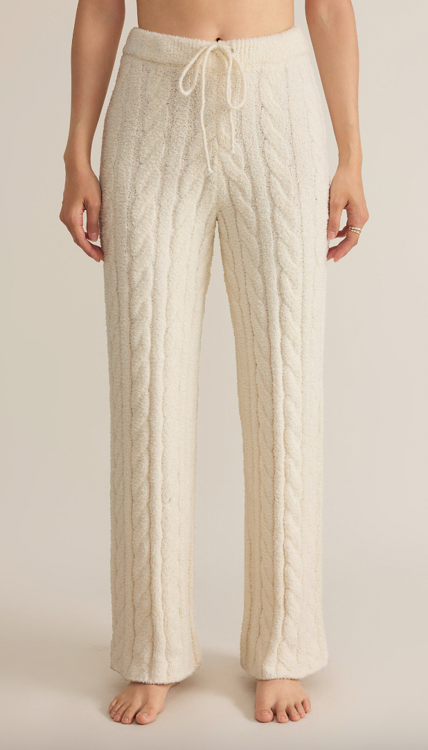 PAIGE CABLE KNIT PANT