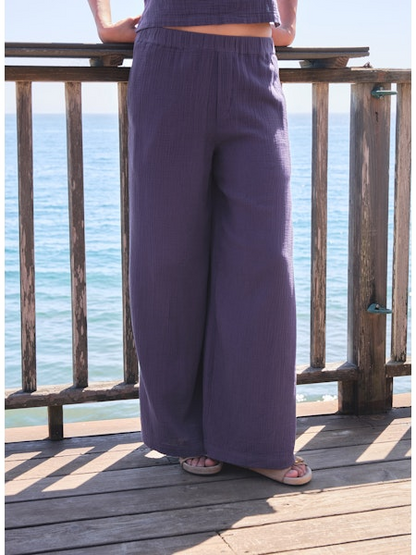 WIDE LEG LOUNGE PANT