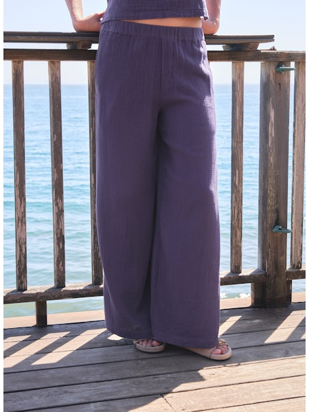 WIDE LEG LOUNGE PANT