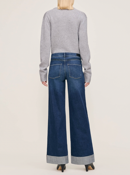 HEPBURN WIDE LEG IN BOARDWALK CUFFED