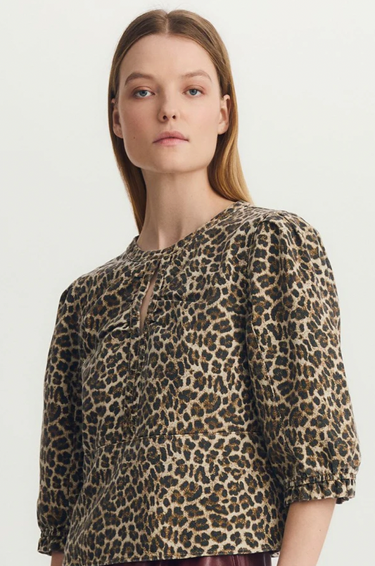 MARYGOLD LEOPARD TOP