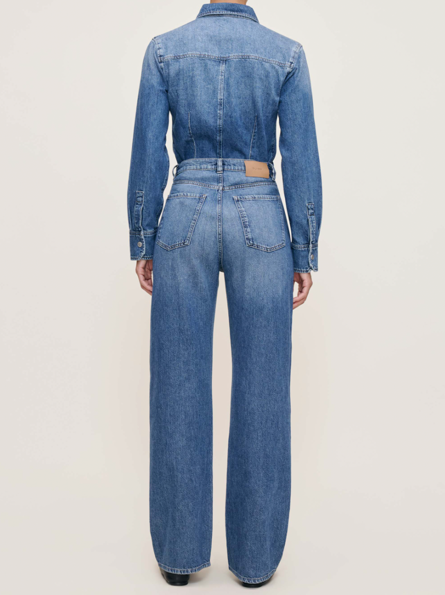 KARMINE REFINED WIDE LEG IN LAPIS
