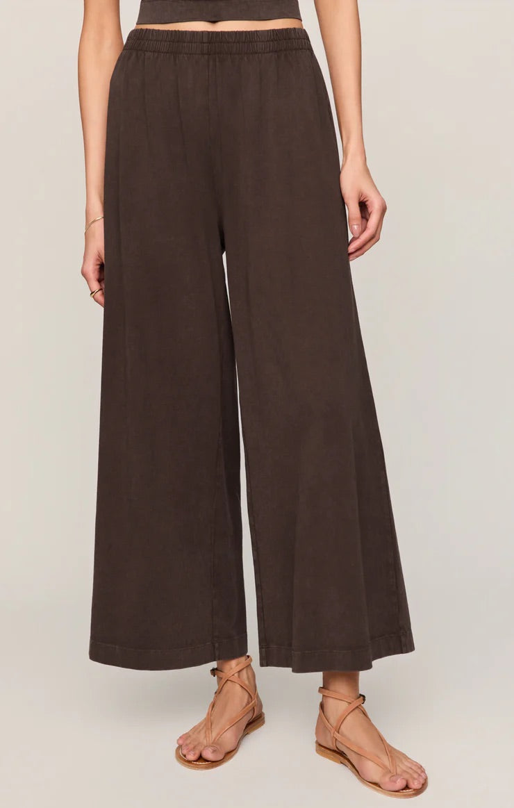 SCOUT JERSEY CROP FLARE PANT