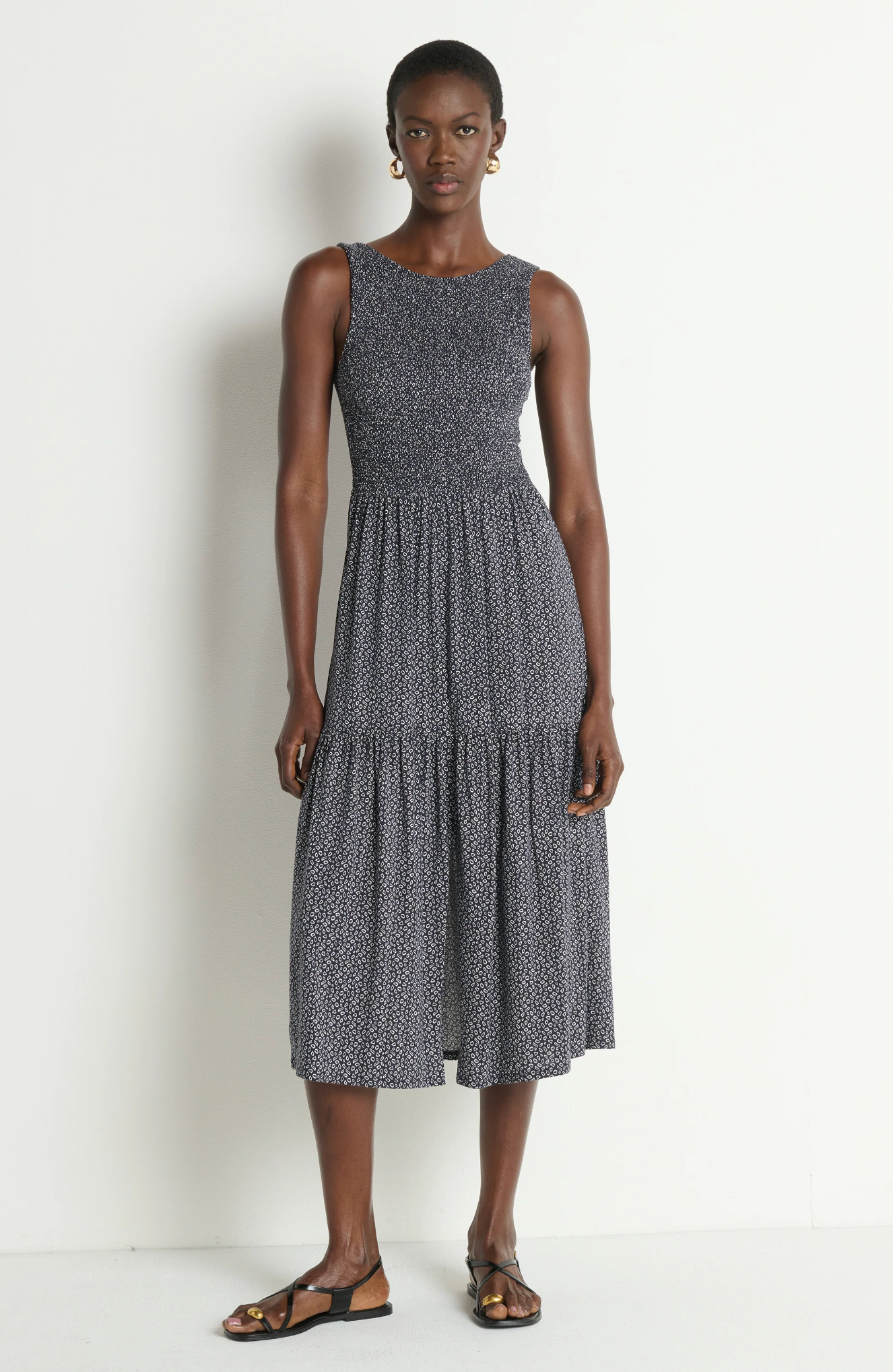 CLEMENTINE MIDI DRESS