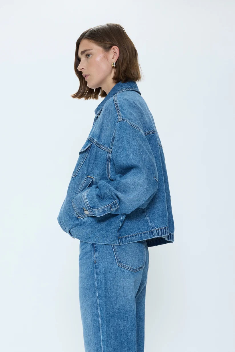 BIBI BLOUSON TRUCKER JACKET