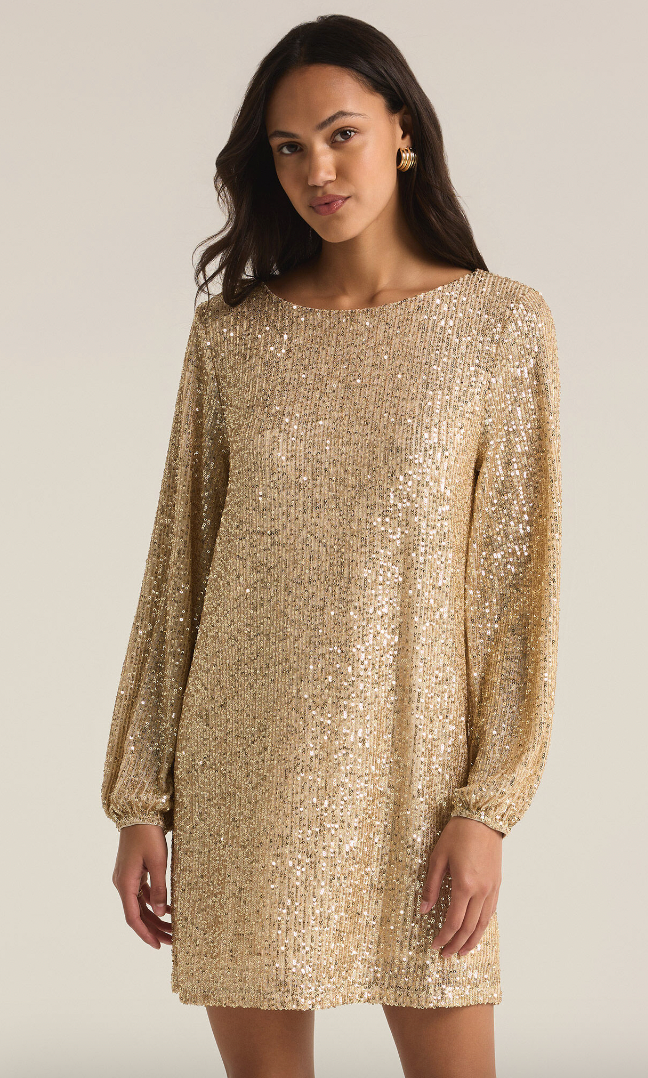 ANDROMEDA SEQUIN DRESS