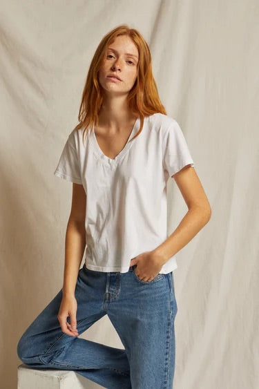 HENDRIX COTTON SS BOXY TEE