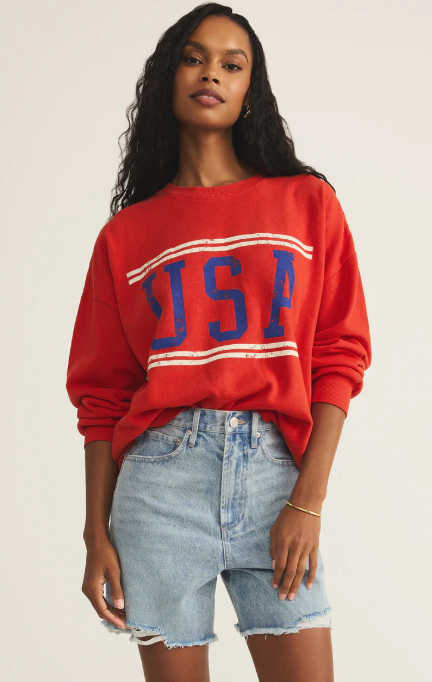 USA SUNDAY SWEATSHIRT