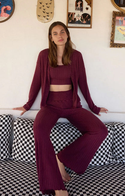 MARA RIB CARDIGAN