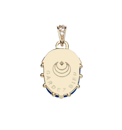 JW PROTECT GUARDIAN SCARAB PENDANT IN LAPIS