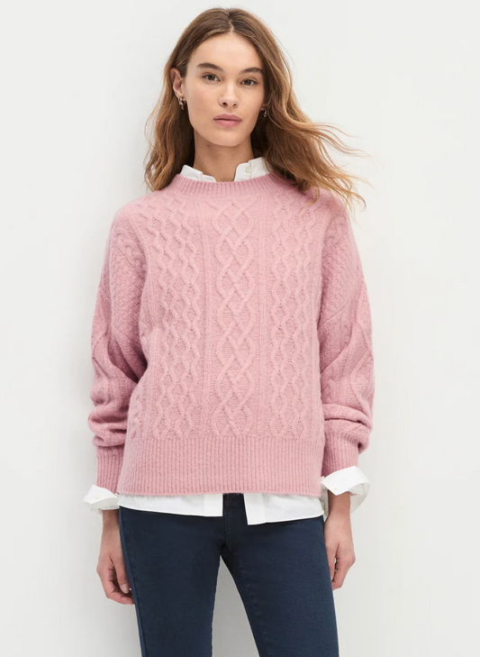 THE OVERSIZED CABLE SWEATER