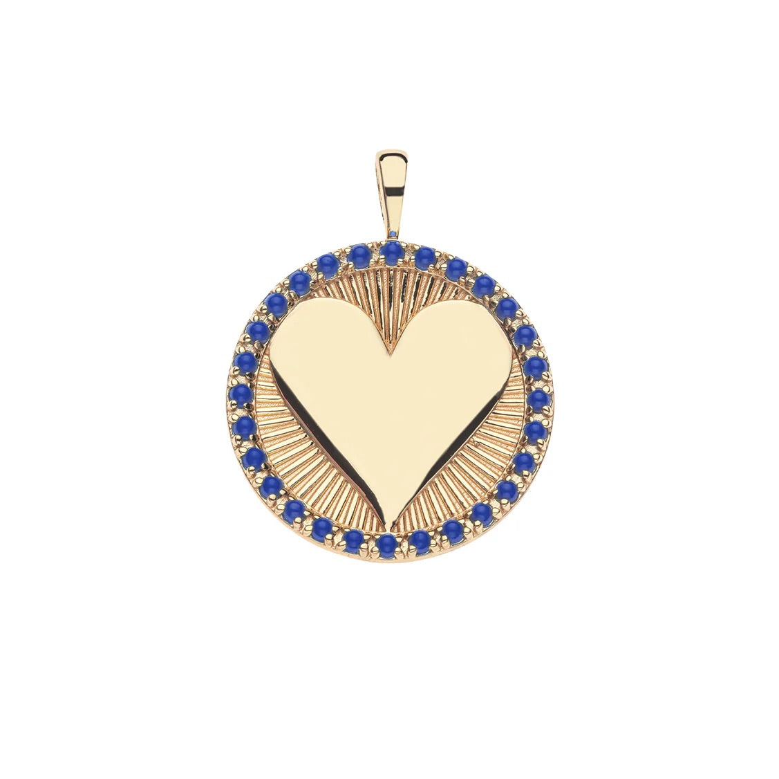 JW LOVE EMBELLISHED HEART FIND ME IN LAPIS
