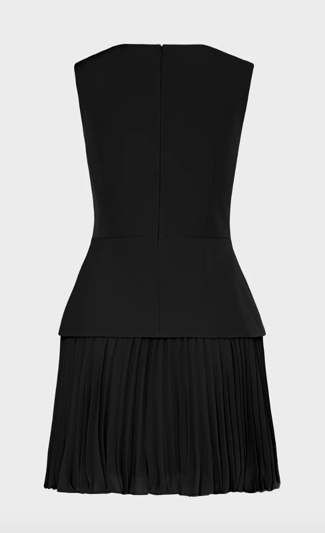 HADDY PLEATED MINI DRESS