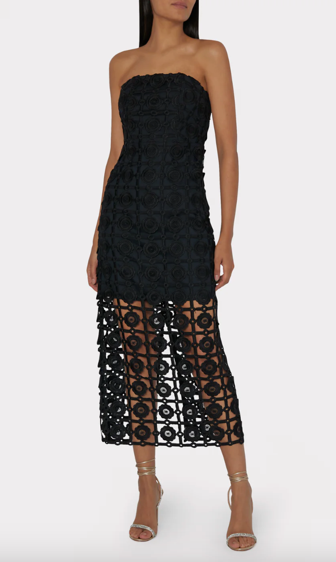 KAIT TILE LACE DRESS