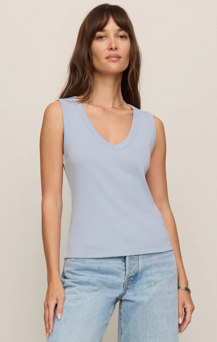 ELLIE V NECK TANK