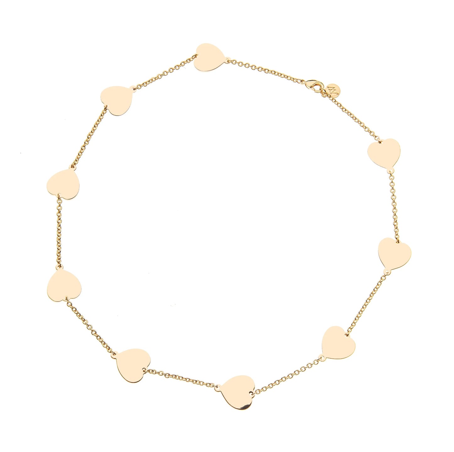 JW LOVE PIECES OF MY HEART CHAIN NECKLACE