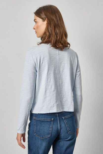 LONG SLEEVE CROPPED BOYFRIEND
