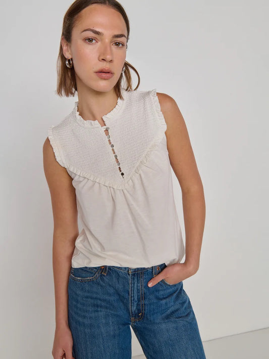 NELLY SMOCKED TOP