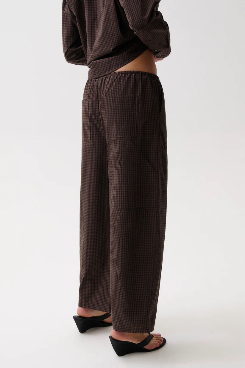 THEO DRAWSTRING POPLIN PANT