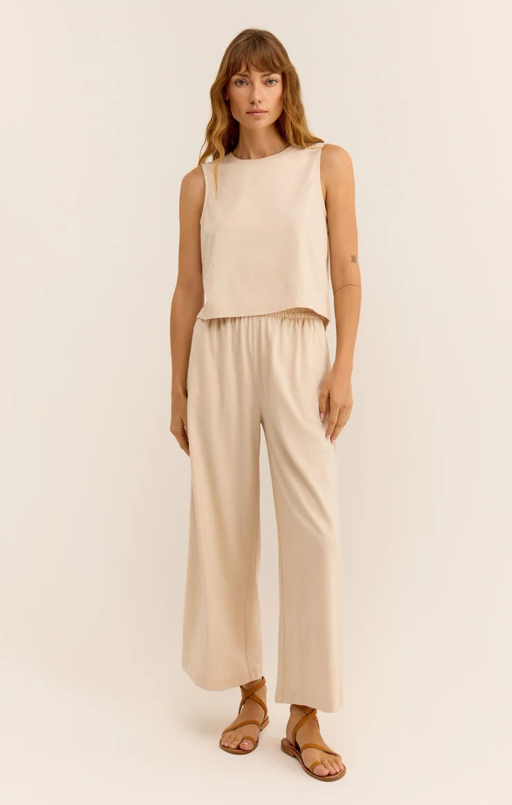 SCOUT JERSEY FLARE PANT