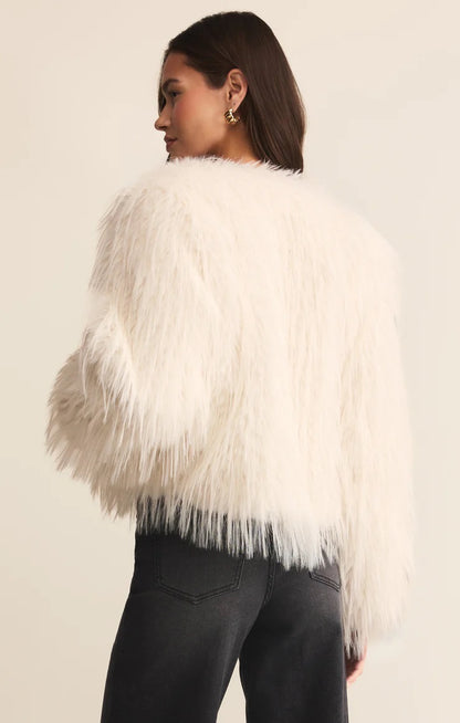 CYNDI FAUX FUR JACKET