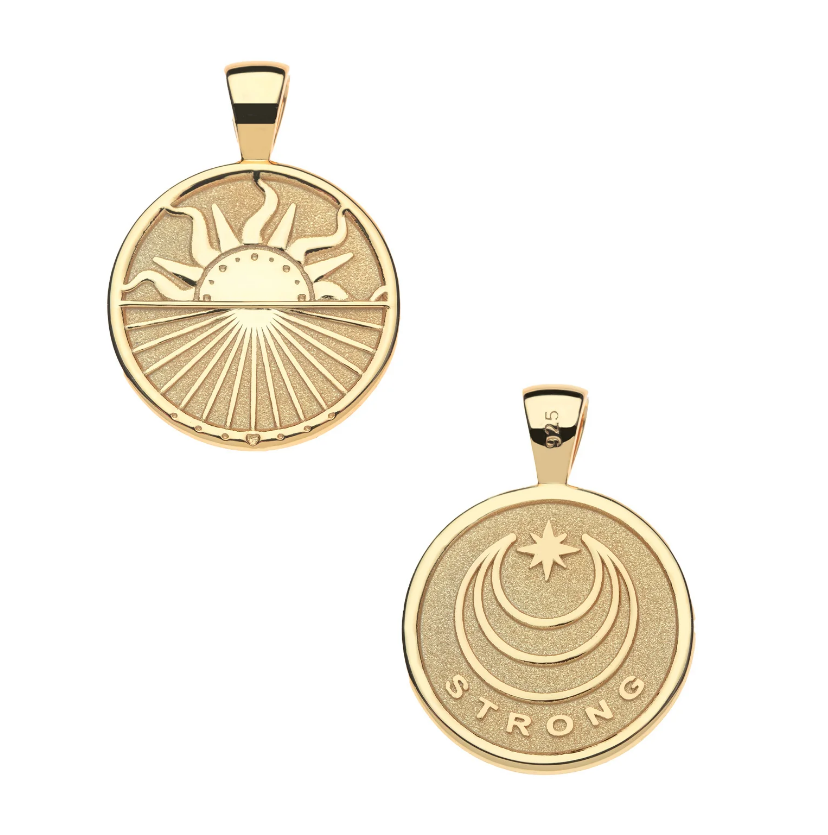 STRONG OVER THE HORIZON PENDANT